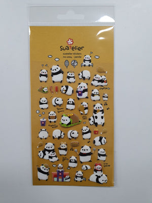 Suatelier stickers - Panda