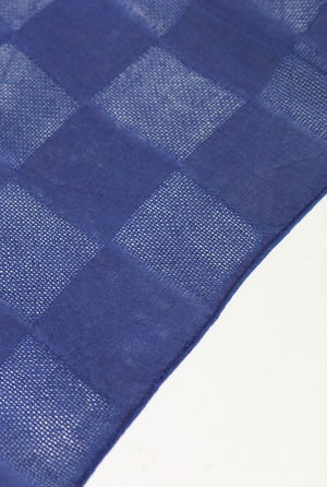 Nagao Orifu natural indigo-dyed scarf (silk)