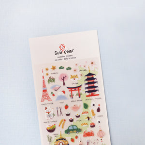 Suatelier stickers - Daily in Tokyo