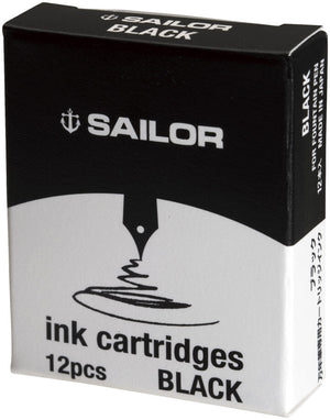 Sailor Ink Cartridge For Fountain Pens (3 colours)