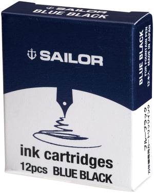 Sailor Ink Cartridge For Fountain Pens (3 colours)