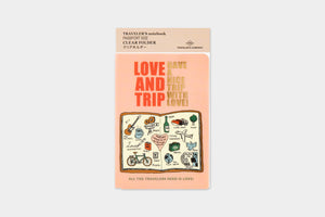 2025 Traveler's Company (TRC) Clear Folder (Passport size)