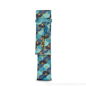 Kyoku Haku Japanese style flower single pen case (4 colours)