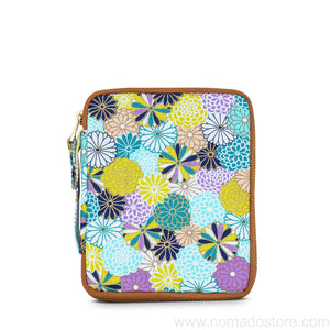 Kyoku Haku 10-piece pen case dahlia pattern (2 colours)