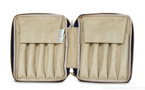 Kyoku Haku 10-piece pen case (Nishijin textile)