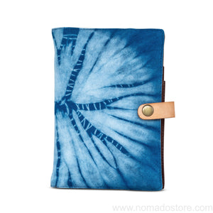 Kyoku Haku indigo dyed pen case (7 pens, 4 patterns)