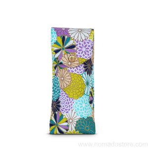 Kyoku Haku Double Pen Case Dahlia pattern (2 colours)