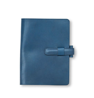 Ateliers Phileas Yokohama Leather B6 Notebook Cover (blue, green)