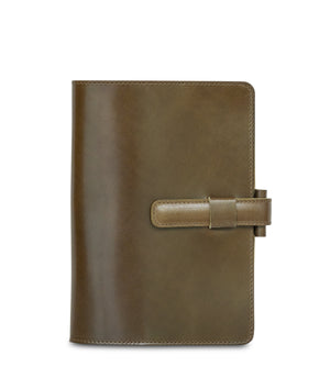 Ateliers Phileas Yokohama Shell Cordovan B6 Notebook Cover (natural, burgundy, olive, blue)