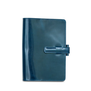 Ateliers Phileas Yokohama Shell Cordovan B6 Notebook Cover (natural, burgundy, olive, blue)