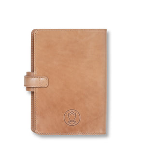 Ateliers Phileas Yokohama Shell Cordovan B6 Notebook Cover (natural, burgundy, olive, blue)