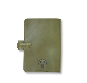 Ateliers Phileas Yokohama Leather B6 Notebook Cover (blue, green)