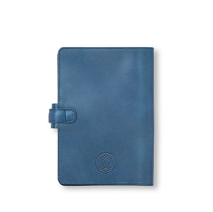 Ateliers Phileas Yokohama Leather B6 Notebook Cover (blue, green)