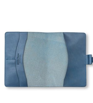 Ateliers Phileas Yokohama Leather B6 Notebook Cover (blue, green)