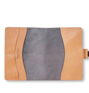 Ateliers Phileas Yokohama Leather Bicolour B6 Notebook Cover (4 colour combos)