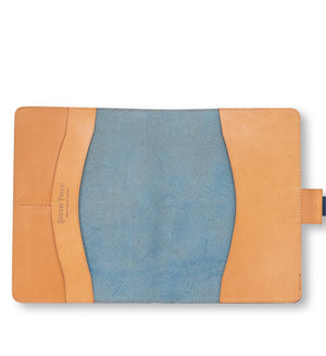 Ateliers Phileas Yokohama Leather Bicolour B6 Notebook Cover (4 colour combos)