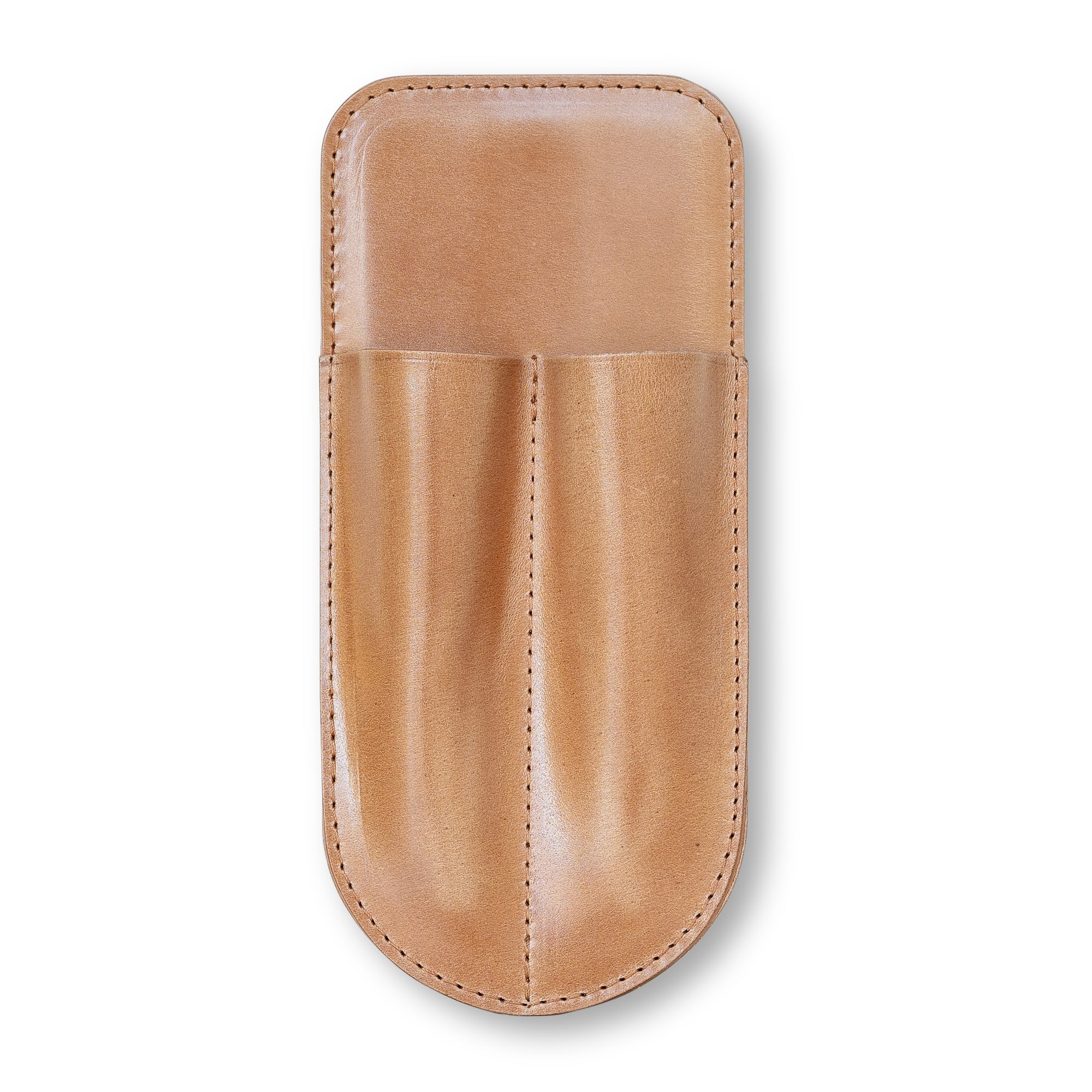 Ateliers Phileas Kumano Cordovan Pen Holster (natural/double)