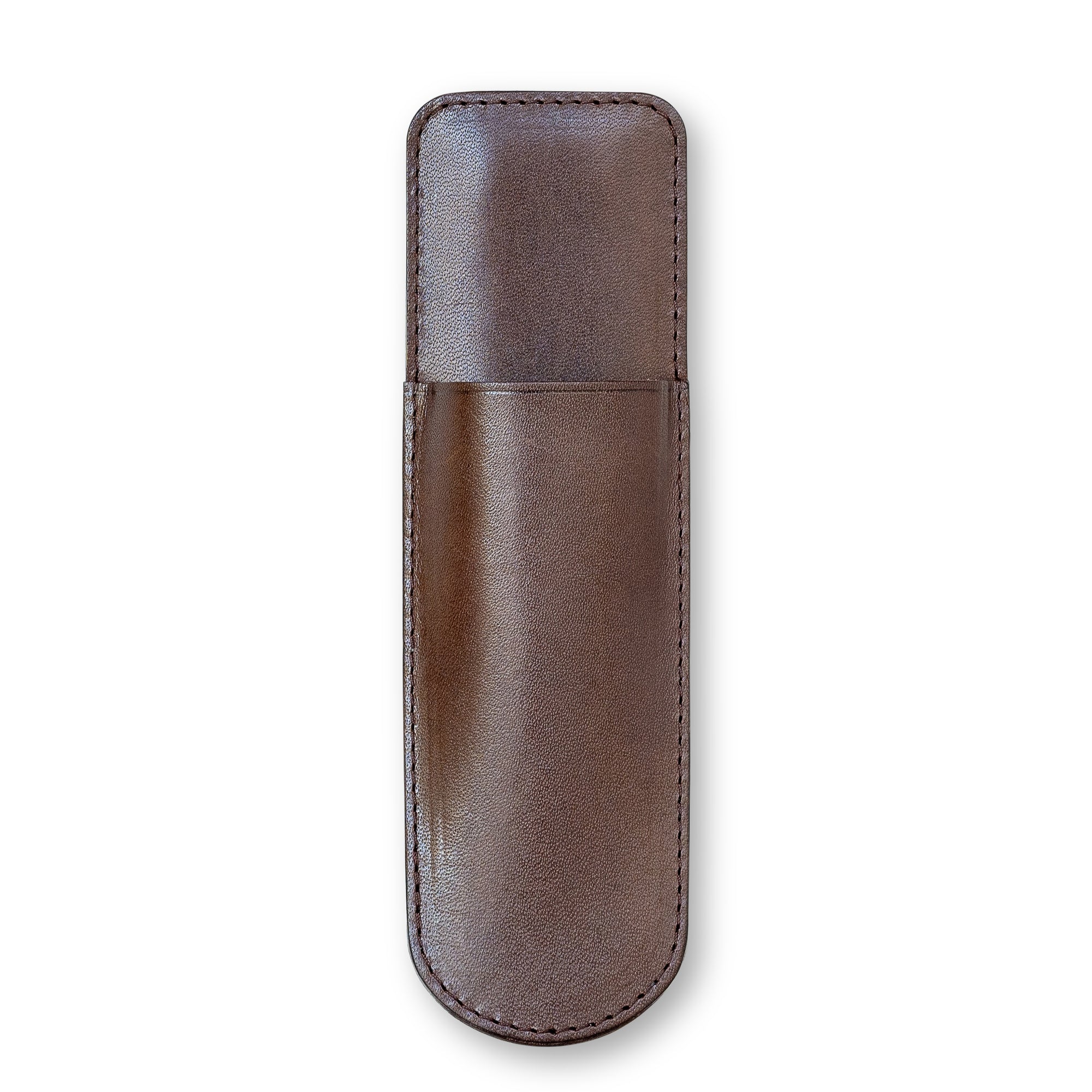 Ateliers Phileas Kumano Leather Pen Holster (dark brown/single)