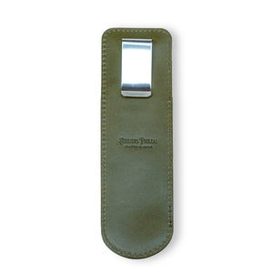 Ateliers Phileas Kumano Leather Pen Holster (green/single)