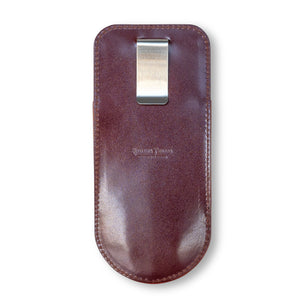 Ateliers Phileas Kumano Cordovan Pen Holster (burgundy/double)