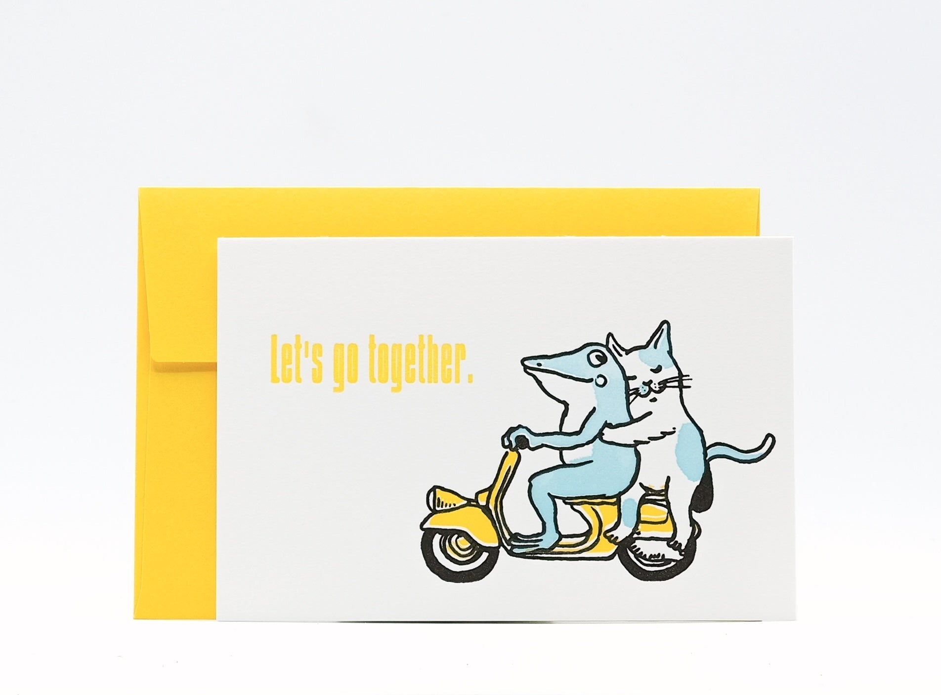 KAPPADO letterpress card : Vespa