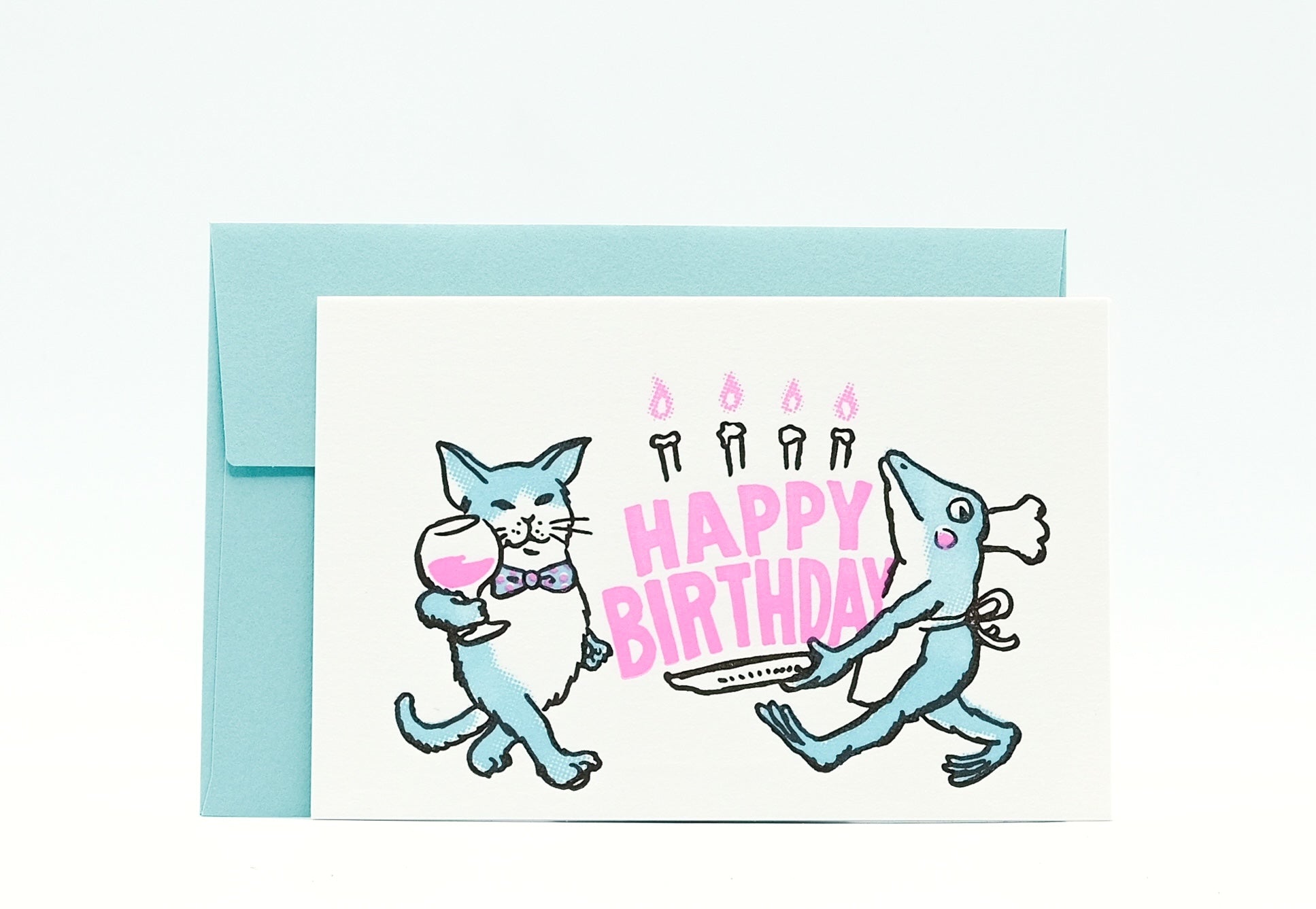 KAPPADO letterpress card : Happy birthday