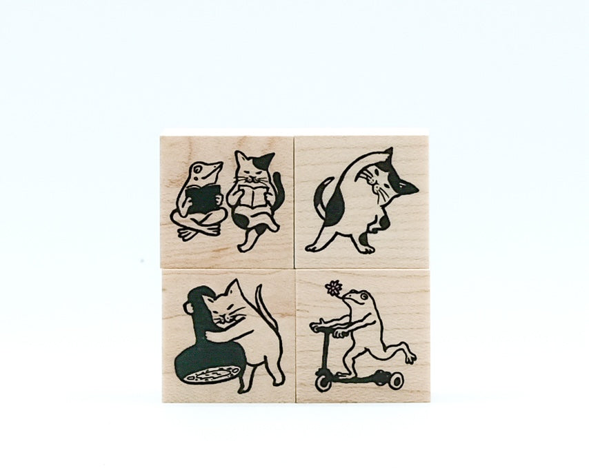 KAPPADO Rubber Stamps (4 designs)