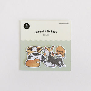 Suatelier - Cereal stickers - 304 Cats