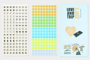 2025 Traveler's Notebook (TRC) - Diary Customize Sticker Set PREORDER