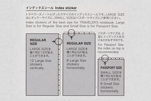 2025 Traveler's Notebook (TRC) - Diary Customize Sticker Set PREORDER