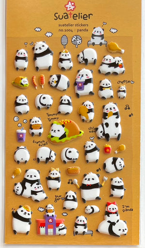 Suatelier stickers - Panda