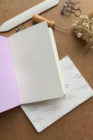 un.quatre atelier Multi-paper notebook (2 designs)