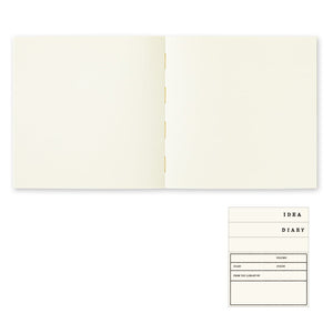 Midori MD Notebook A5 Square Thick Blank