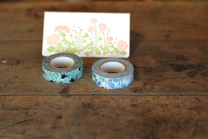 Classiky Little Garden Masking Tape 1 piece pack (2 colours)