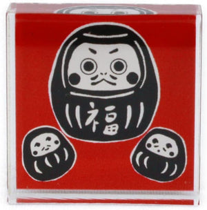 Sanby - Daruma trio - rubber stamp