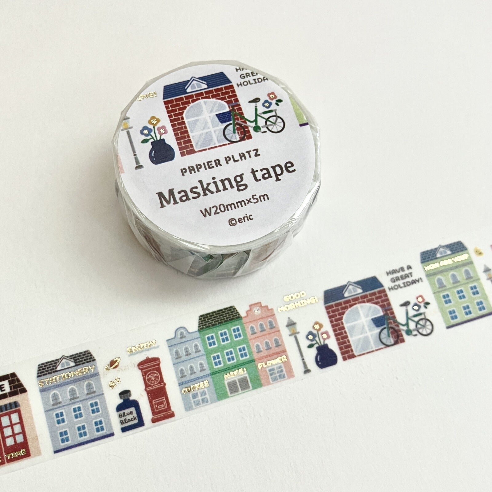 Eric - Masking tape (Gold foil) - Favorite place