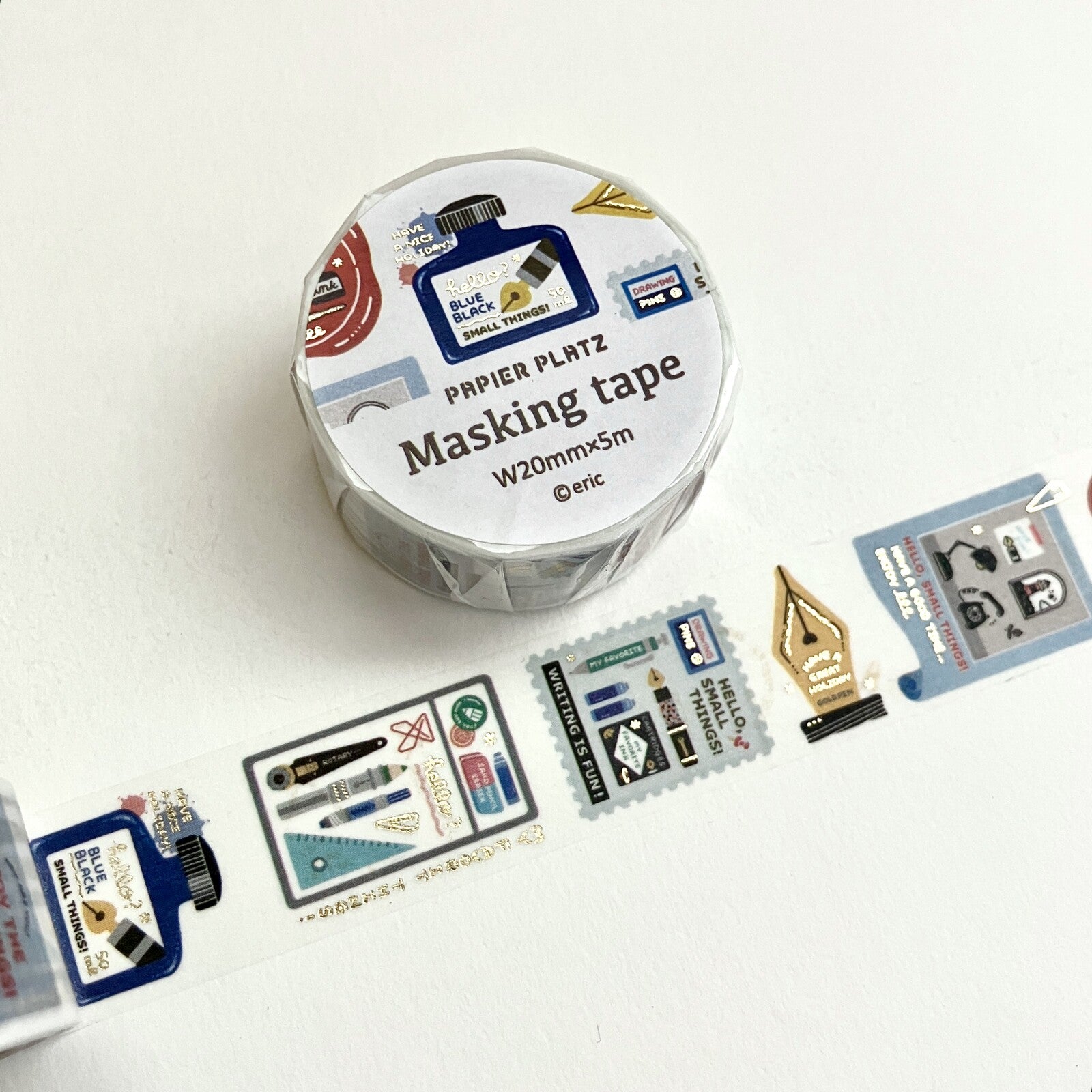 Eric - Masking tape (Gold foil) - Writing utensils