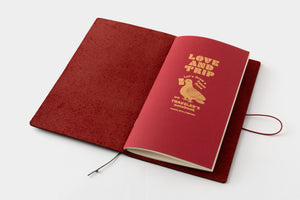 TRAVELER'S notebook LOVE AND TRIP Red (PREORDER)