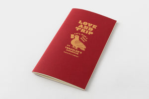 TRAVELER'S notebook Refill LOVE AND TRIP Red Ltd edition (PREORDER)