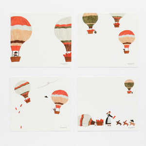 Cozyca - Memo pad - Balloons by Necktie