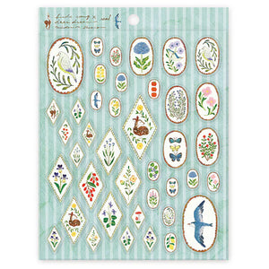 Cozyca - Midori Asano - Clear stickers sheet (2 patterns)