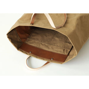 .urukust TWIST Tote Bag L (camel)