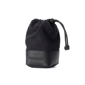 Artisan and Artist ACAM-LP140 Fabric & Leather Lens Pouch (M) - 3 colours