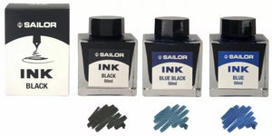 Sailor Ink 50ML For Fountain Pens (3 colours)