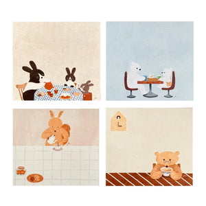 Cozyca - Memo pad - Tea time by Mariko Fukuoka