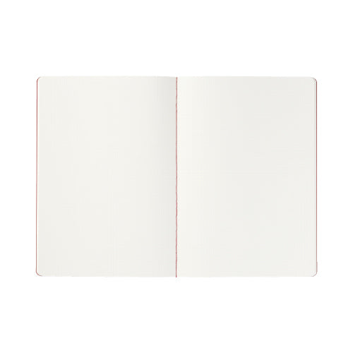 Kleid Tiny Grid Notes Notebook - B6 - 2 mm Graph - White - Cream Paper