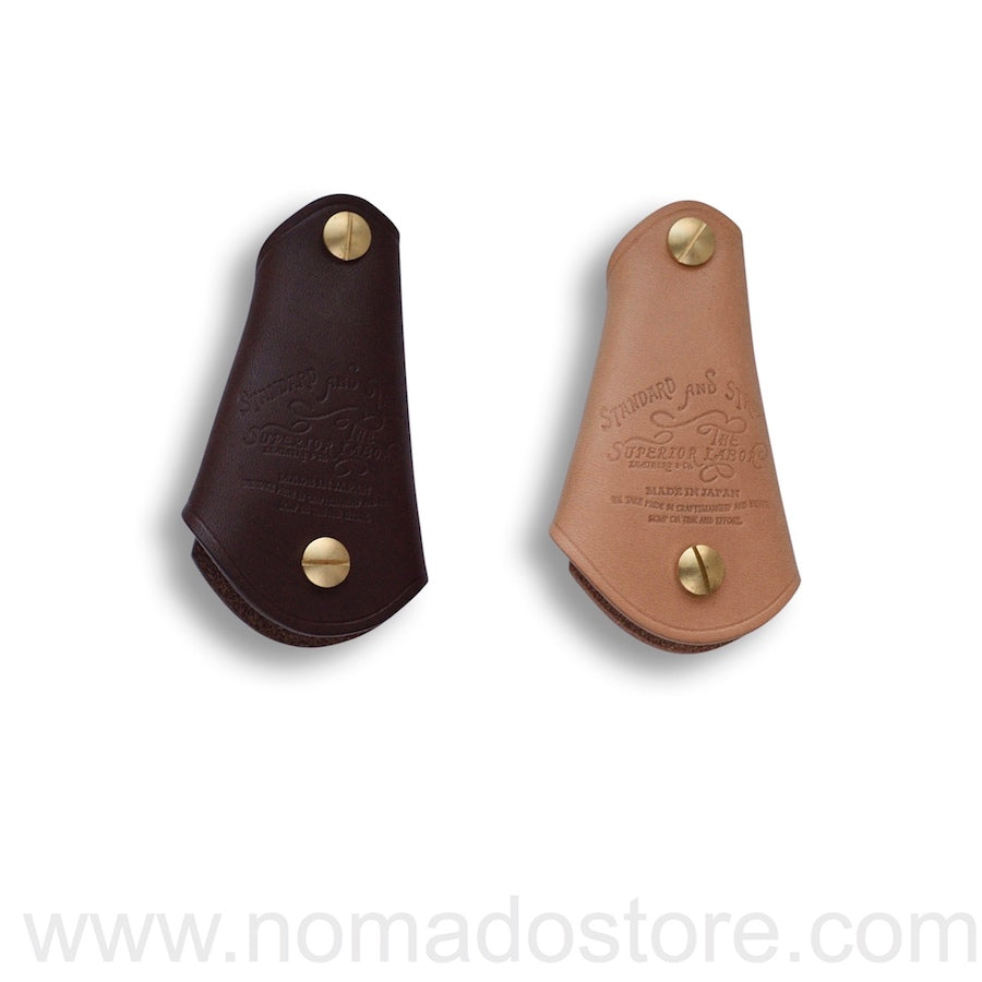 The Superior Labor Leather Zip Key Case (5 colours) - NOMADO Store