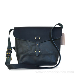 Polène  Bag - Numéro UnMicro - Black Textured Leather