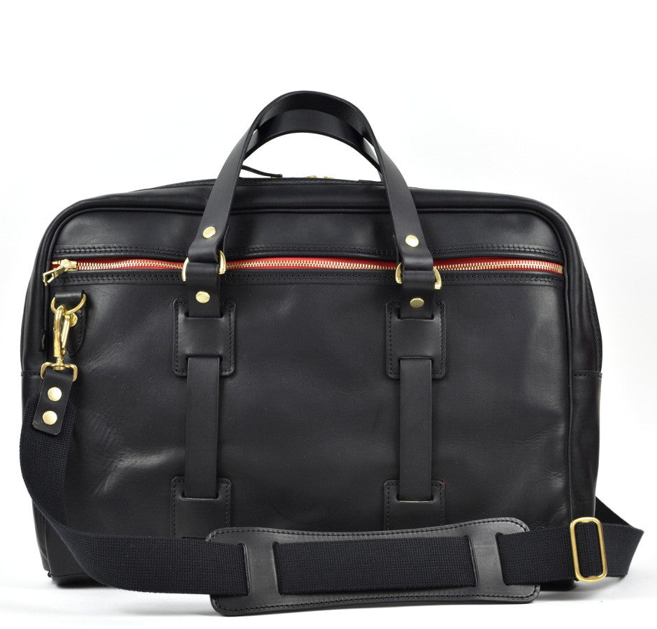 CROOTS VINTAGE LEATHER RANGE FLIGHT BAG (Port) - NOMADO Store