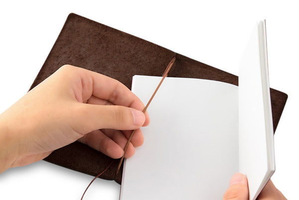 midori TRAVELERS Notebook STARTER KIT Passport Size Black Brown